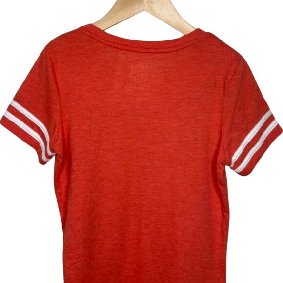 NFL TEAM APPAREL | Girl's Denver Broncos Lightweight Stretch Tee | Size M/8 - Picture 6 of 11